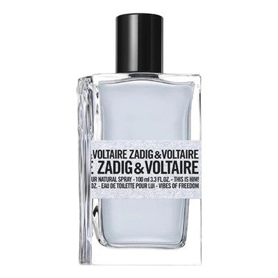 ZADIG & VOLTAIRE THIS IS HIM VIBES OF FREEDOM edt (m) 0.8ml пробник