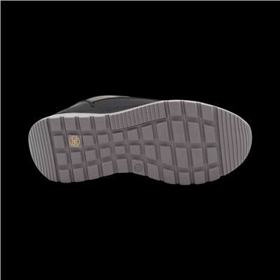 Кроссовки из натуральной кожи MS-S242 черные