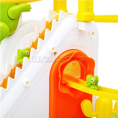 Игровой набор-трек "Динозаврик поднимается по лестнице" в коробке