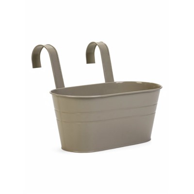 Кашпо подвесное «Ванночка», 26×14×12 см, МИКС