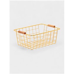 Корзина для хранения "Голден" 24.5*18*10 см, цвет золотой