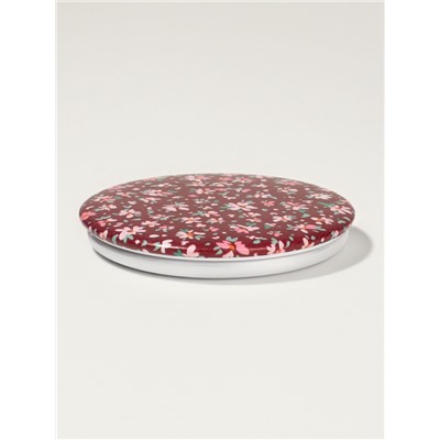 Зеркало складное «Цветочная поляна», d=7.5 см, с увеличением х2, МИКС