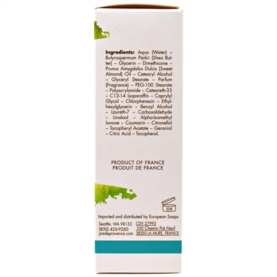 European Soaps, Pre de Provence, Shea Butter Dry Skin Hand Cream, Original, 2.5 fl oz (75 ml)