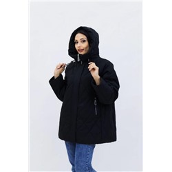 Зимняя женская куртка еврозима-весна-осень 2889 (Черный)