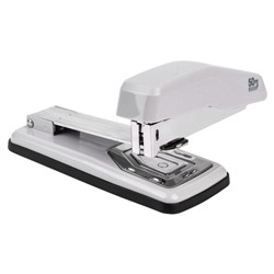 Степлер Deli 24/6, 26/6, 24/8 на 50 листов, поворотный корпус, белый