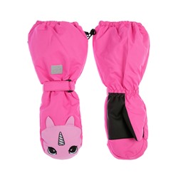 Зимние варежки-краги для девочки