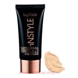 TopFace Instyle Тональный крем для лица Ideal Skin Tone Foundation Spf15 тон 002 светло-бежевый PT 458