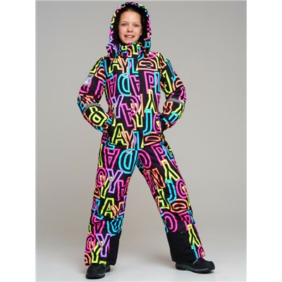 Комбинезон текстильный с полиуретановым покрытием для девочек