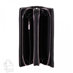 Клатч мужской кожаный 20937 black Pratero