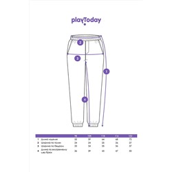 Брюки PLAYTODAY, 1047507