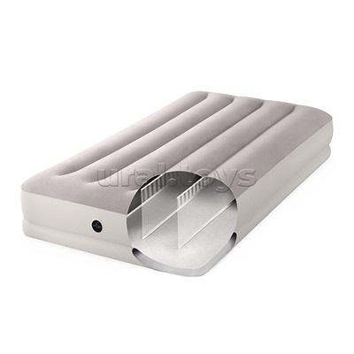 Надувной матрас 99х191х30см "Prestige" с USB насосом 5V, до 136кг, 64177 INTEX