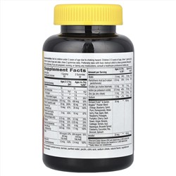 Nature's Way, Alive! Kids, жевательные мультивитамины, со вкусом вишни, апельсина и винограда, 60 жевательных таблеток