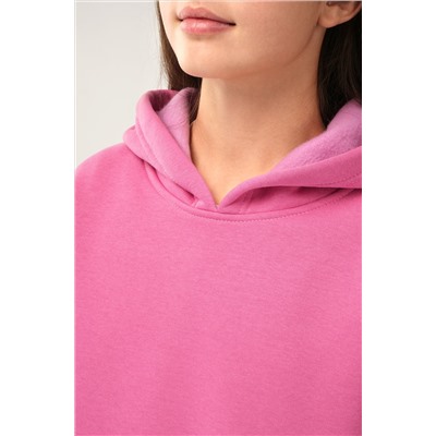 Теплый костюм для девочки из футера с начесом Happyfox