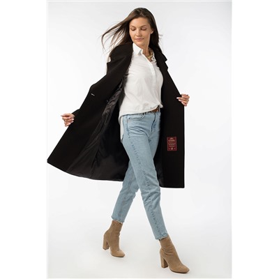 01-10622 Пальто женское демисезонное (пояс)