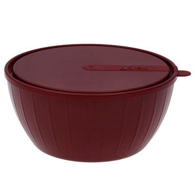 УЦЕНКА Салатник крышка другого цвета 5 л Vanilla, микс