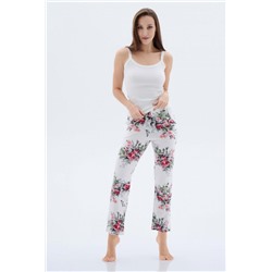 Пижама с халатом МИШЕЛЬ (Молоко)