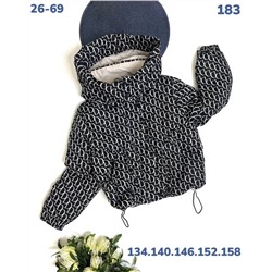 Куртка 183 черный