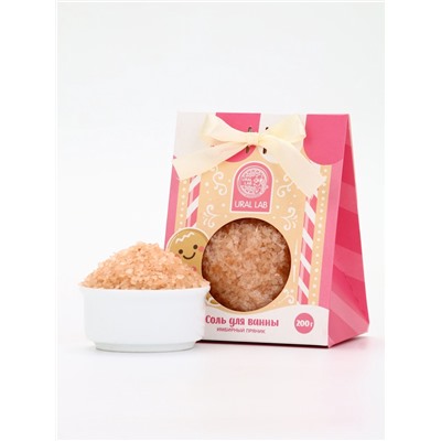 Соль для ванны, 200 г, аромат имбирный пряник, URAL LAB