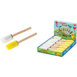 Кисть-губка №24 поролон 87503 c деревянной ручкой Centrum