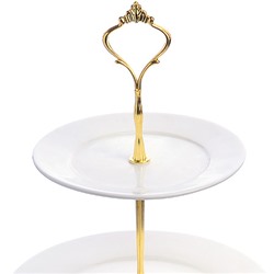 60031 Конфетница 3ярус 15-20-25см фарфор LR (х8)