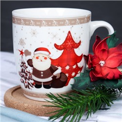Кружка новогодняя 250 мл/ XP006 /уп 12/96/