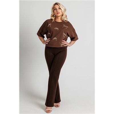 Брюки женские  222/02/Коричневый