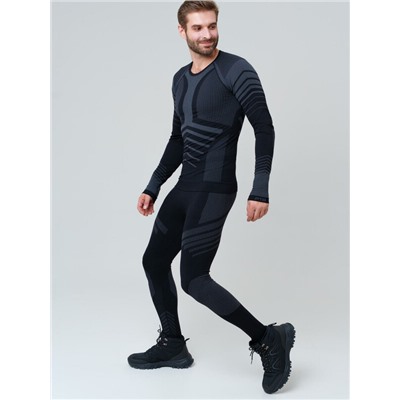 Термокомплект трикот. для мужчин: фуфайка (футболка) с длин. рук, брюки