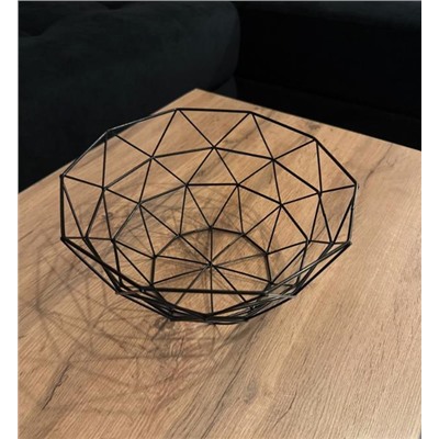 Фруктовница, Ваза для фруктов геометрия 26х26х9см