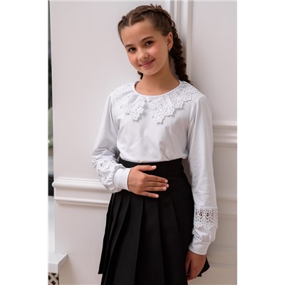 Блузка Флорентина длинный рукав школьная