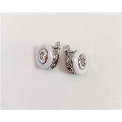 Серьги с керамикой