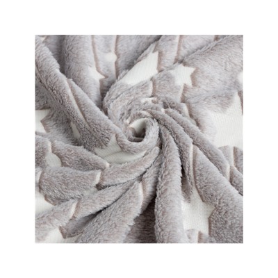 Плед светящийся в темноте Этель «Звездное небо» 200×220 см, корал-флис