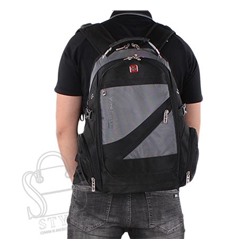 Рюкзак мужской текстильный 8810W gray Whiff