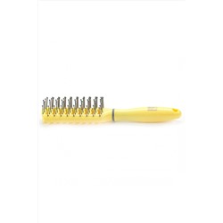 Dewal Beauty Щетка для укладки волос продувная / Лимонный пудинг DBLP3, желтый KRISTALLER, 1117383