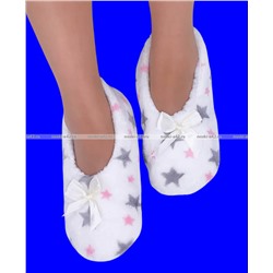 2 пары ПОДАРОЧНЫЙ НАБОР Носки-тапочки женские внутри с мехом