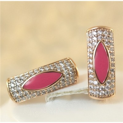 Серьги позолота  H01-13340р