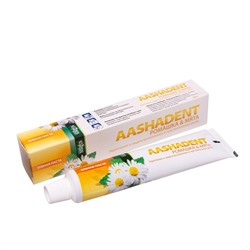 520237 Aasha Herbals Зубная паста ромашка и мята, 100 г