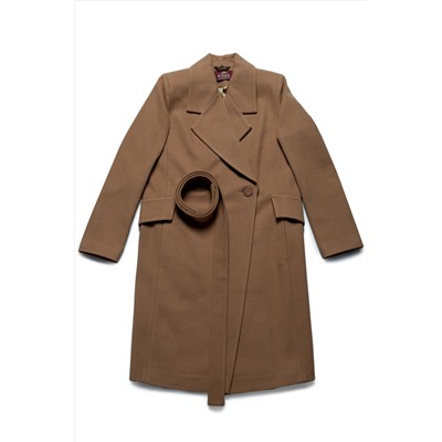 01-11258 Пальто женское демисезонное (пояс)