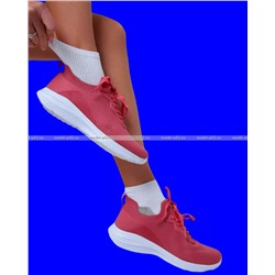 Носки женские укороченные белые (серая подошва) арт. 6621