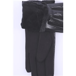 Перчатки жен. LuMeiJia F-3 иск.кожа/сенсор