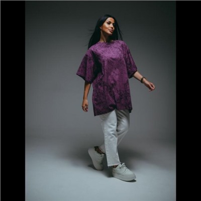 Футболка Ирбис (Баклажан варёнка)