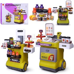 Игровой набор супермаркет "Добро пожаловать!" (48 предметов) в коробке