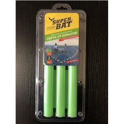 Свечи от комаров для улицы и дома  /3шт./260г./30x13x2,5