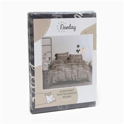 Постельное бельё евро Newday Best time, полисатин