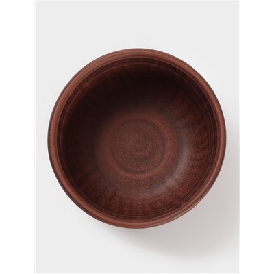 Пиала «Гладь‎‎», 350 мл, 10×6.5 см, красная глина