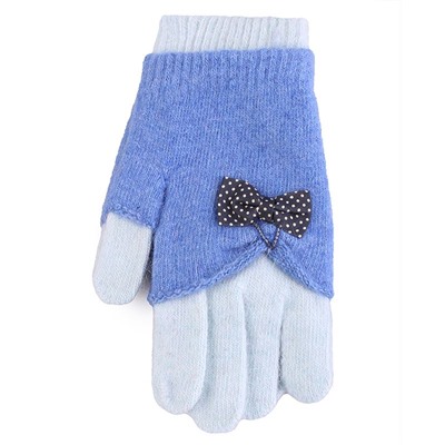 Перчатки детские трикотажные, двойные