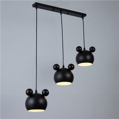 Светильник BayerLux «Барни» 3хЕ27 40 Вт черный 21×51×21-120 см