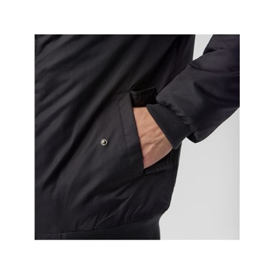 Бомбер мужской на молнии MIST, размер 52, черный