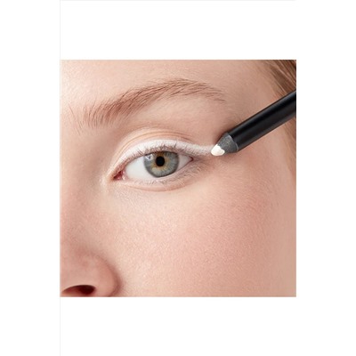 Provoc Гелевый карандаш-подводка для глаз водостойкий / Semi Permanent Gel Eye Liner №61 White Hot, белый матовый KRISTALLER, 1130438