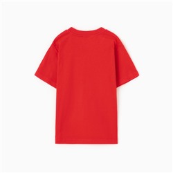 Футболка детская, красная, рост 116 см