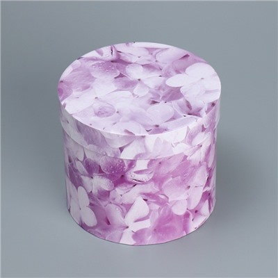 Набор коробок для цветов 4 в 1, упаковка подарочная, «Лаванда», 14×14×13 см - 20×20×17.5 см